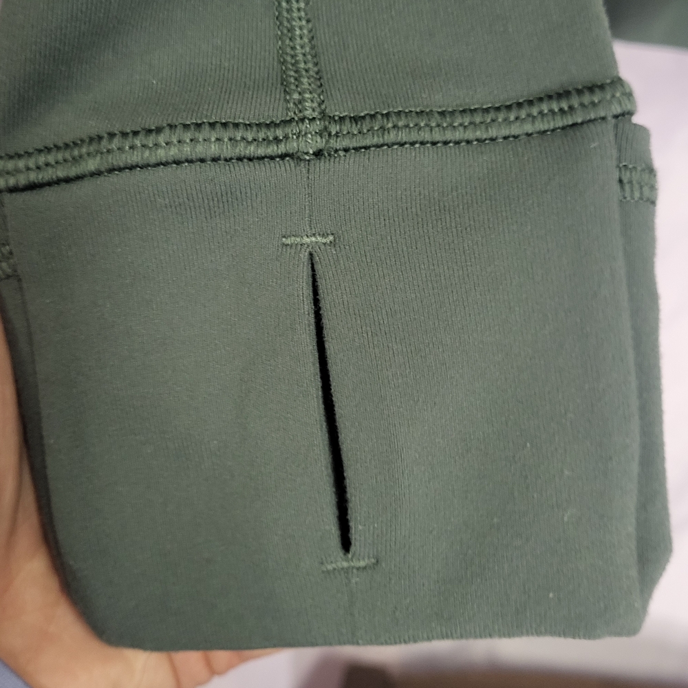 Lululemon Athletica Sage Green Zip-Up - Picture 8 of 9